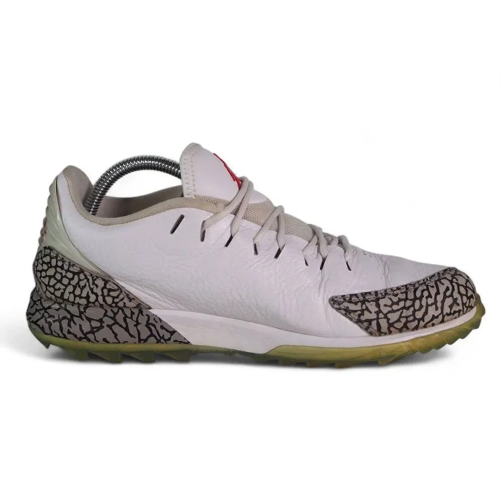 Jordan ADG 'White Cement' Spikeless Golf Shoes AR7995-100 Men's 8.5‎